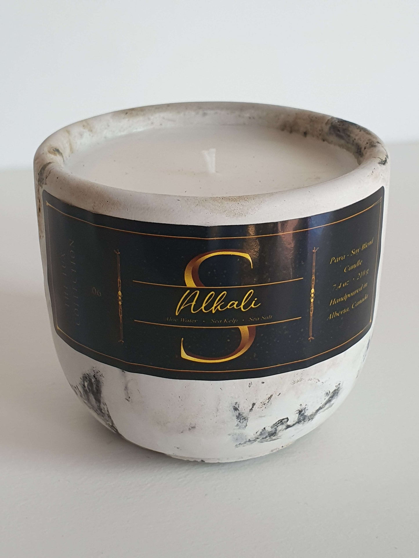 06 Alkali 3" Concrete Candle