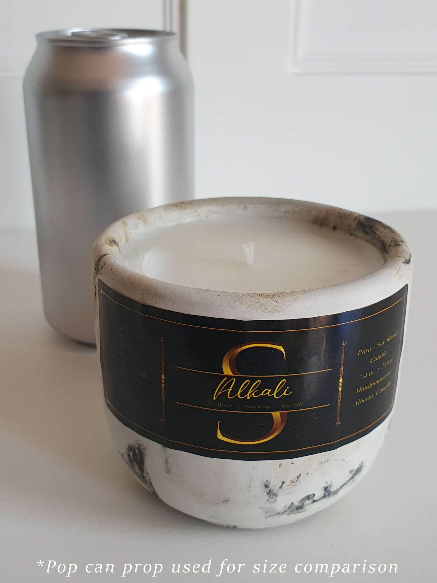 06 Alkali 3" Concrete Candle