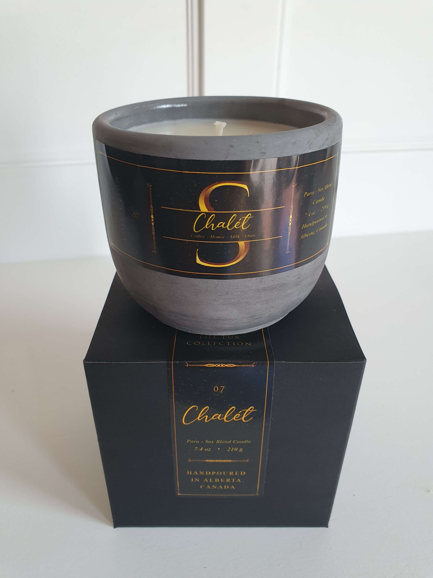 10 LUX 3" Concrete Candle Bundle