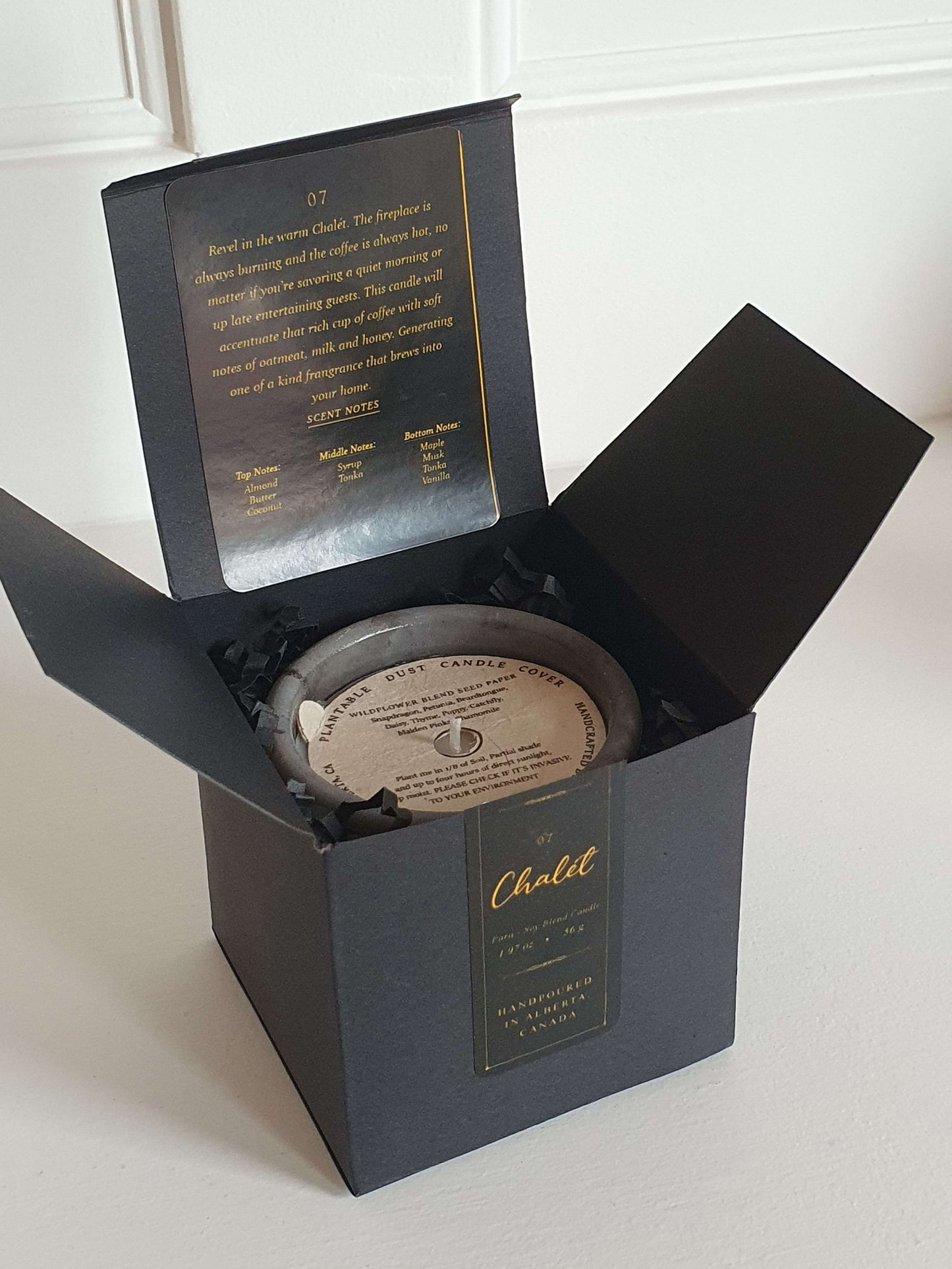 07 Chalét 2" Concrete Candle