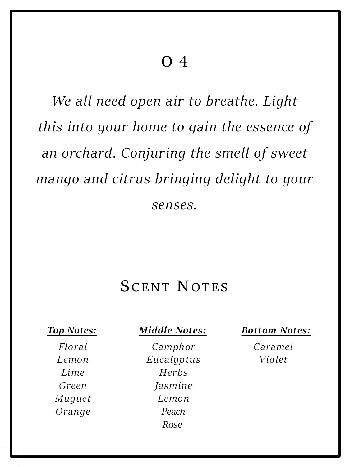 04 Open Air 2" Concrete Candle