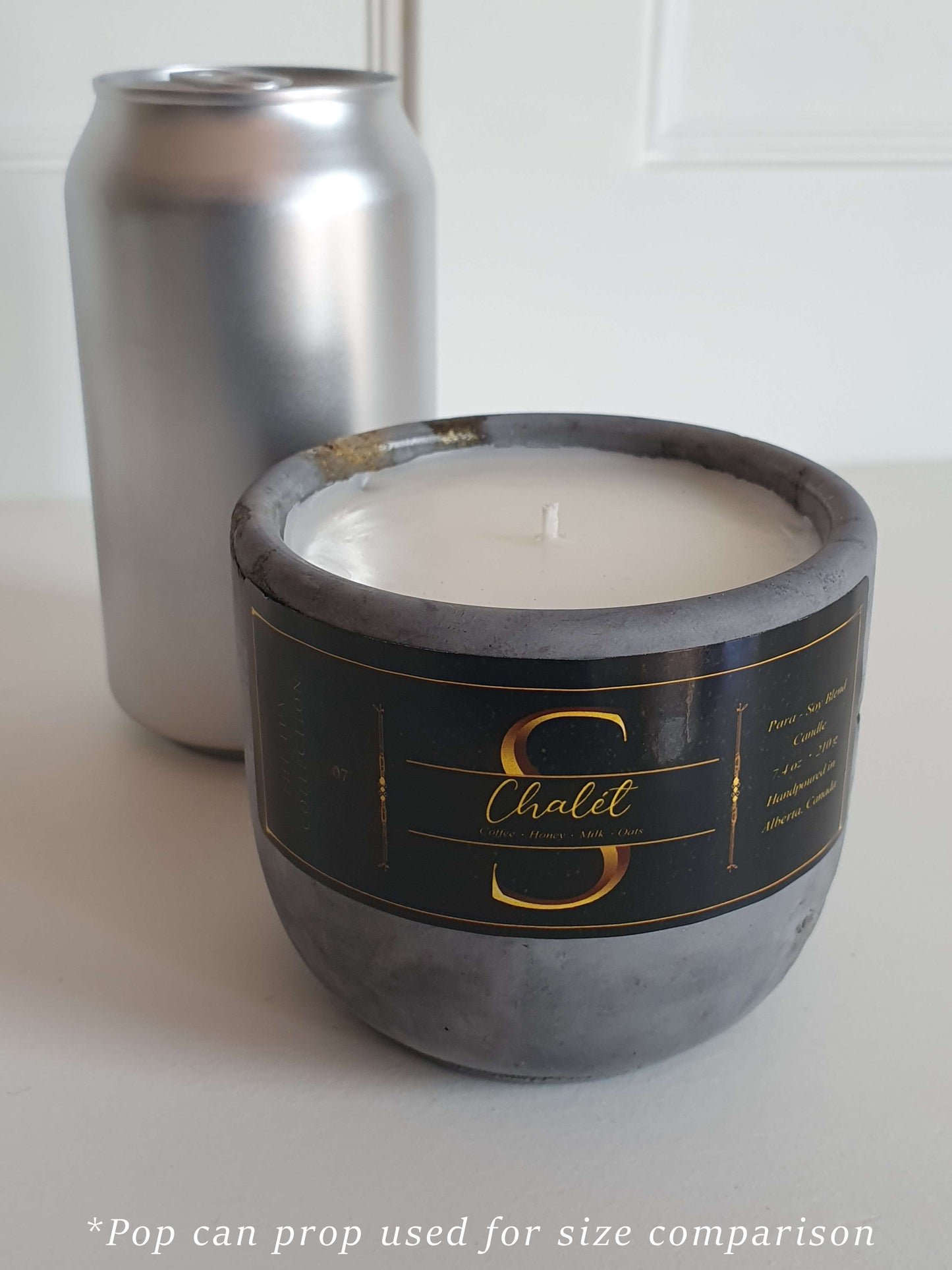 07 Chalét 3" Concrete Candle