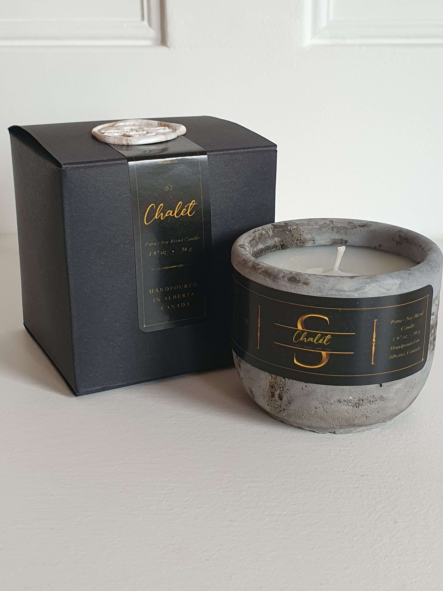 10 Lux 2" Concrete Candle Bundle