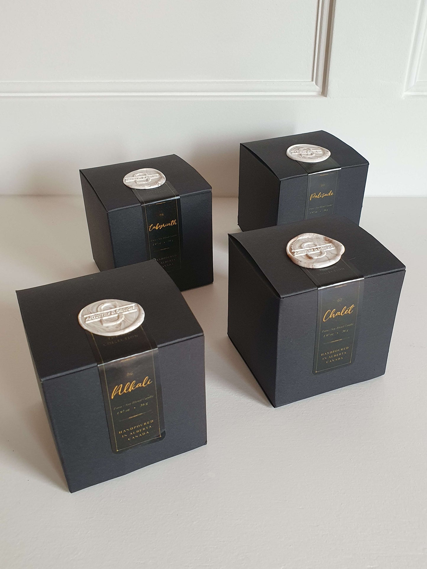 10 Lux 2" Concrete Candle Bundle