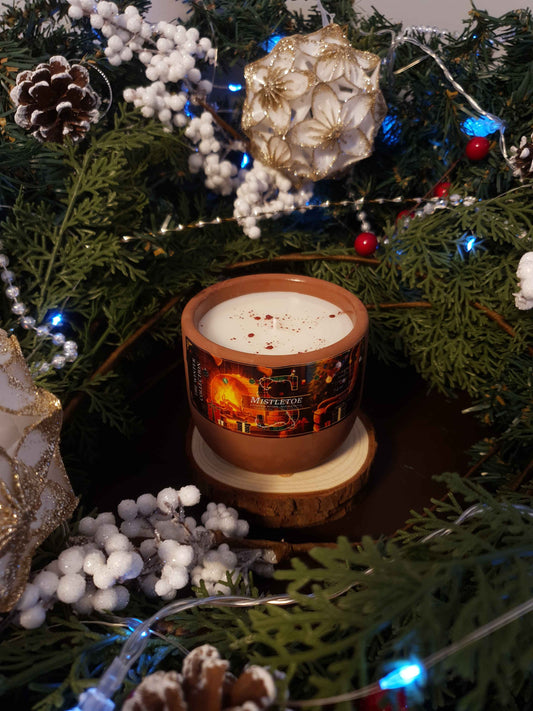 Winter Imperfect Concrete Vessels