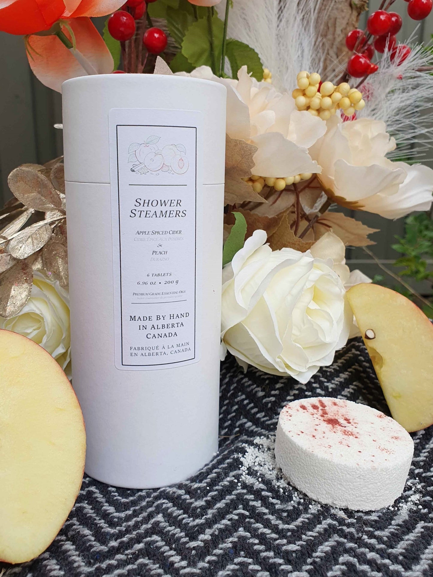 Apple Spiced Cider Shower Steamers