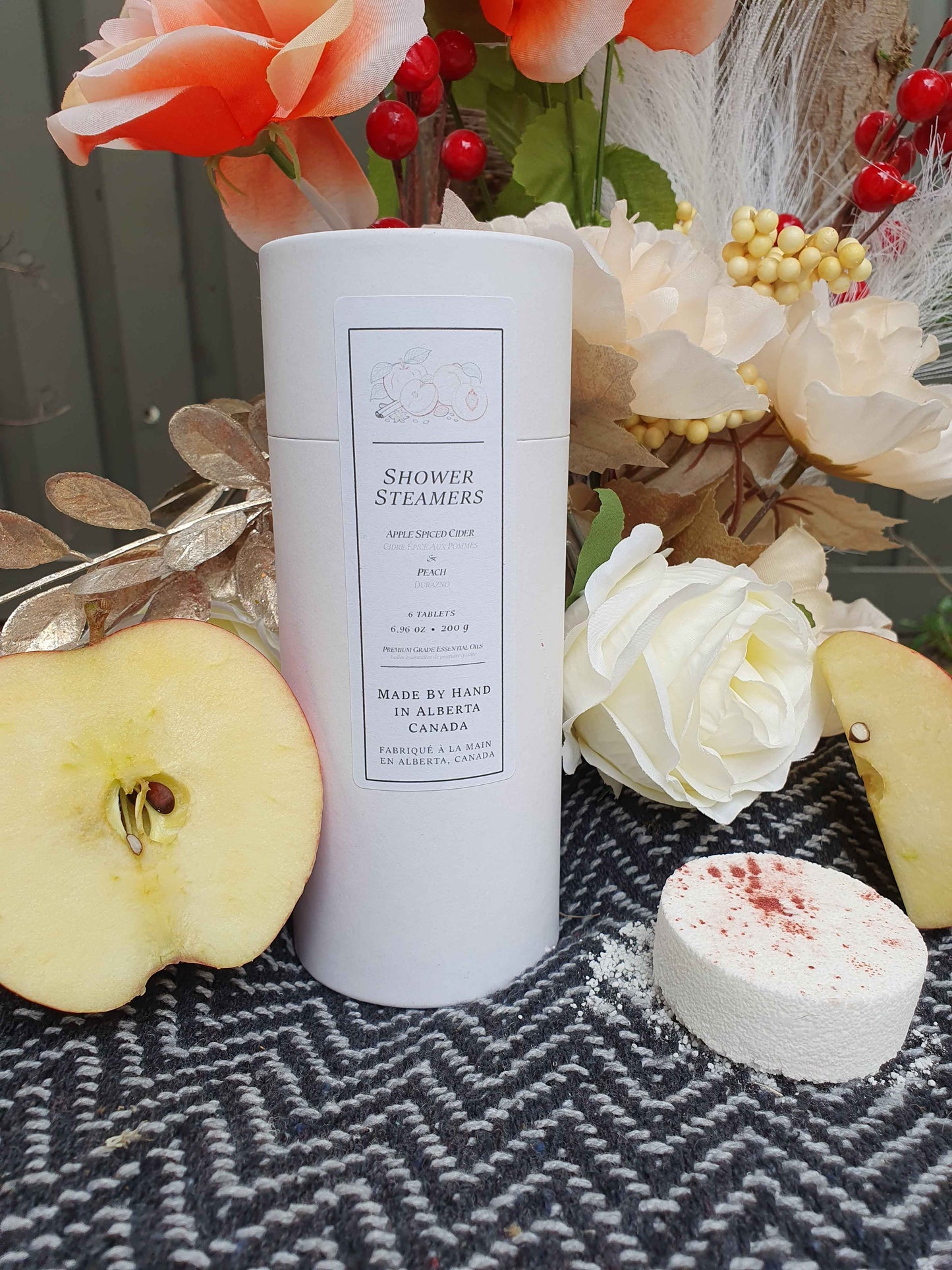 Apple Spiced Cider Shower Steamers