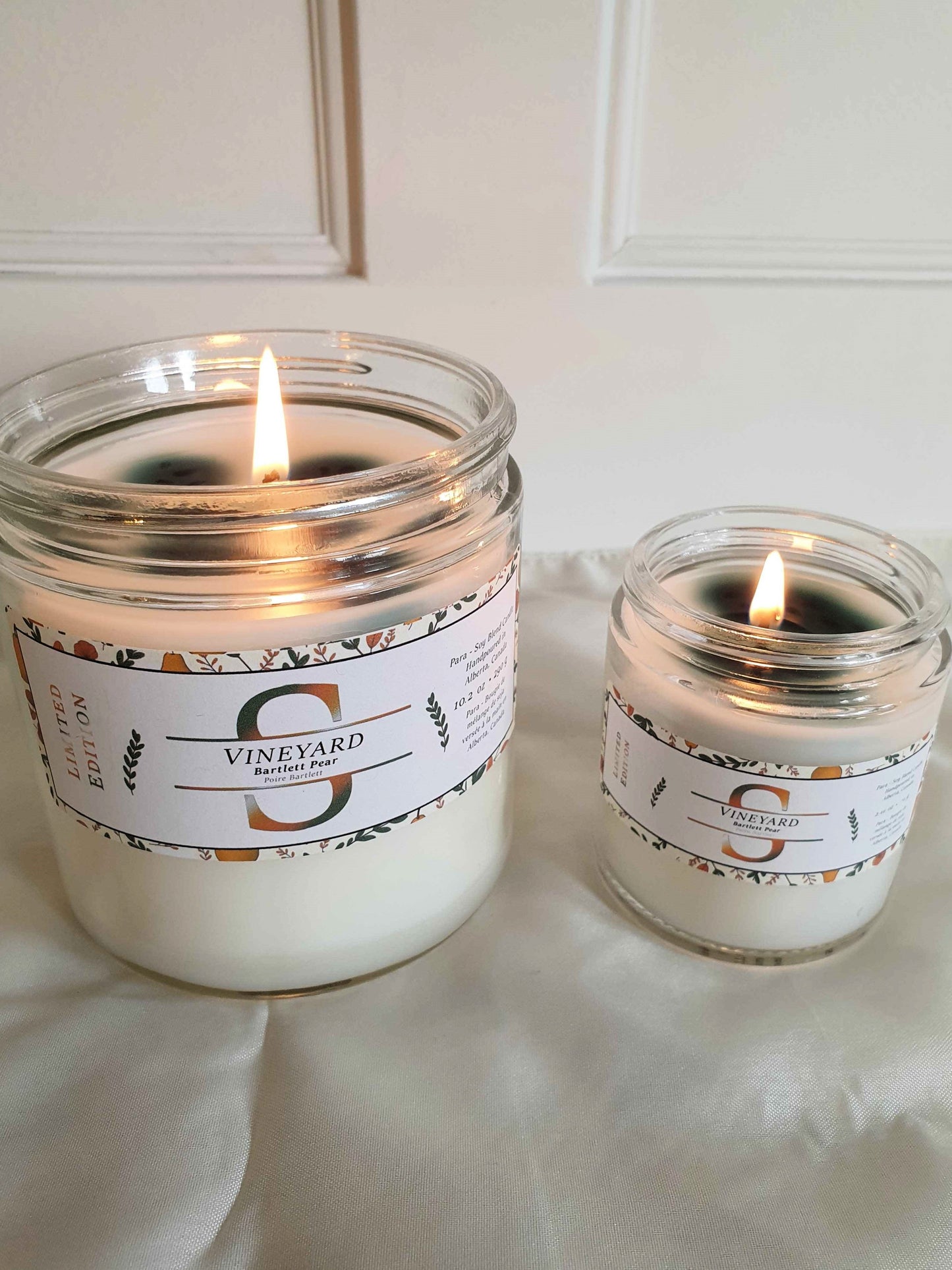 Vineyard 3" Glass Candle