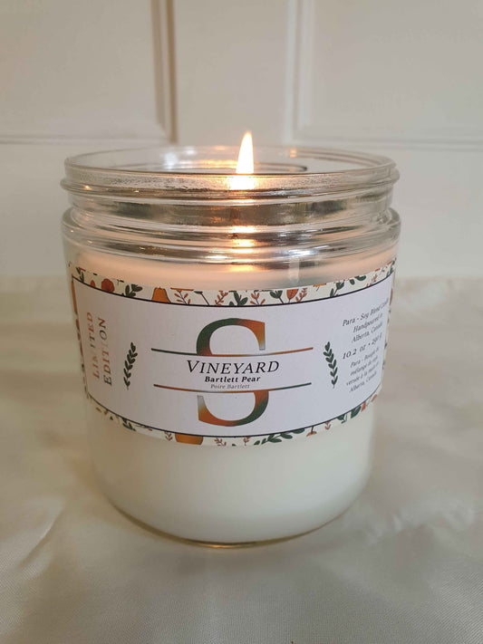 Vineyard 3" Glass Candle