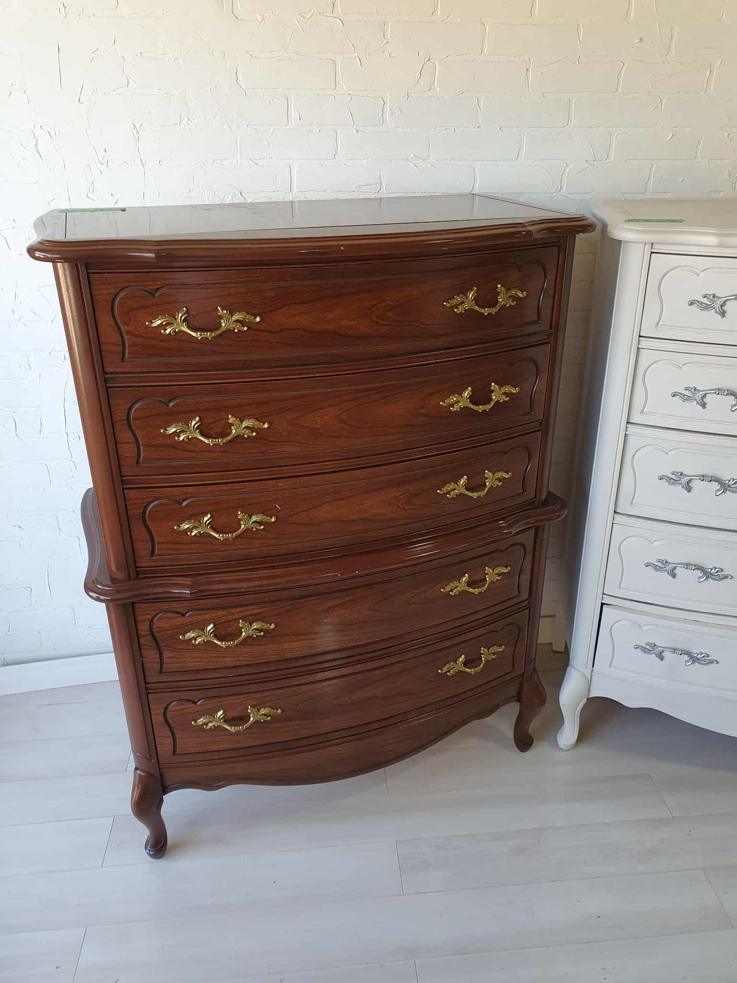 Customizable Brown French Provincial