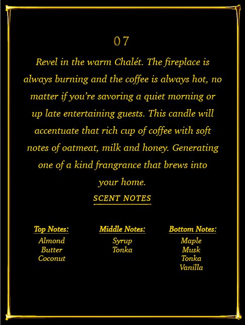 07 Chalét 3" Concrete Candle