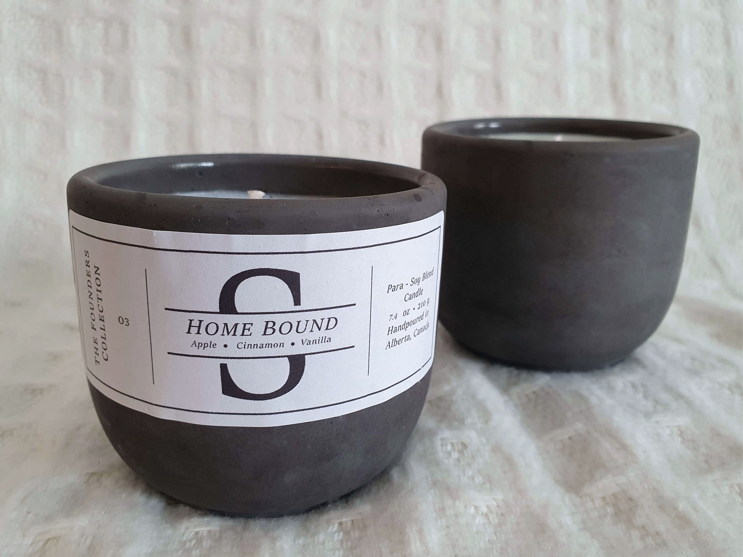 03 Home Bound 3" Concrete Candle
