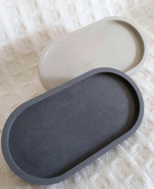 Founder Concrete Oval Tray
